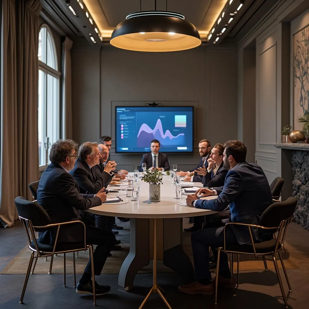 Table ronde sur l'avenir de la finance