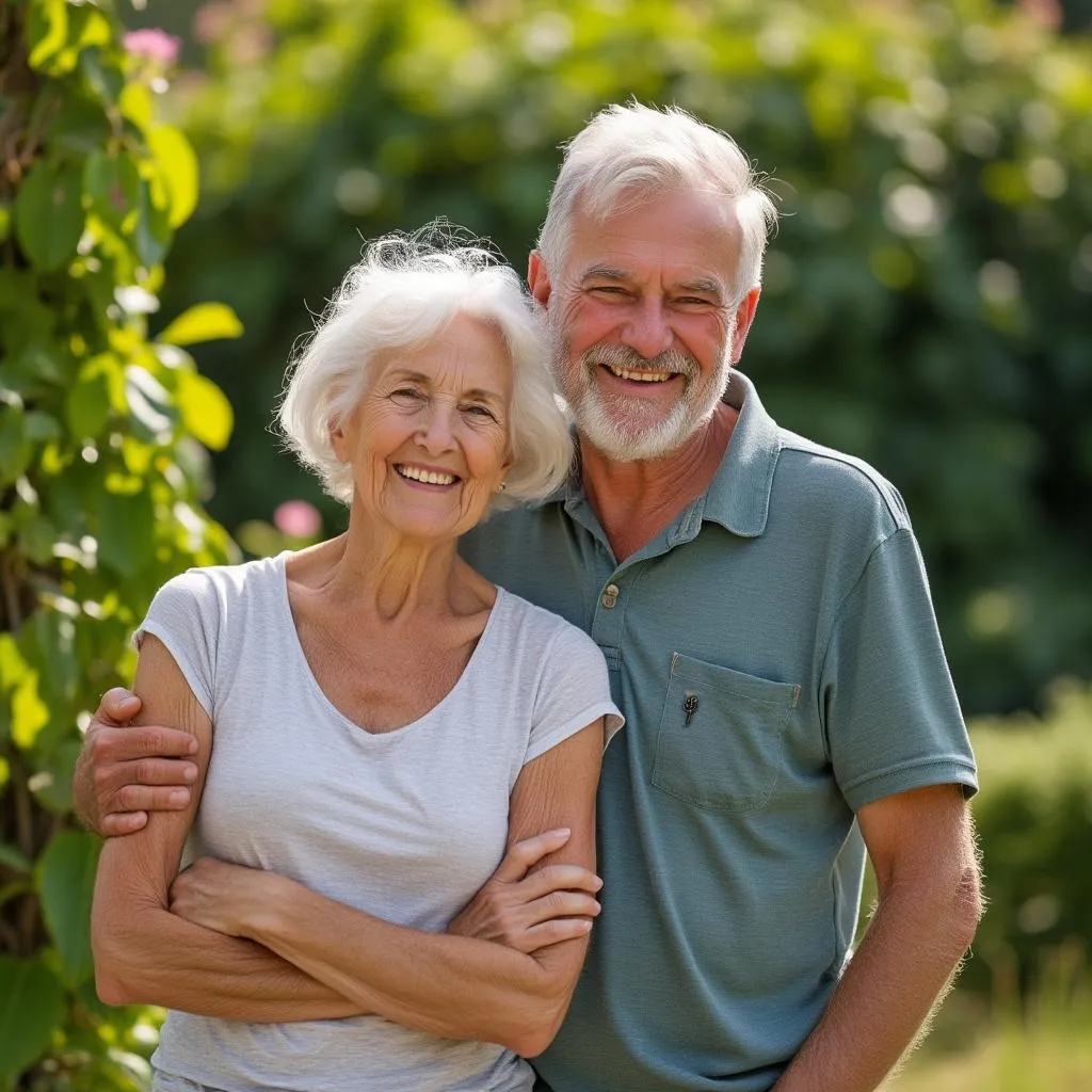 Portrait de Marie et Jean Dupont